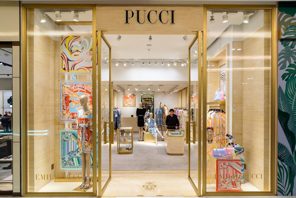 Emilio Pucci – Visual Merchandising and Store Design