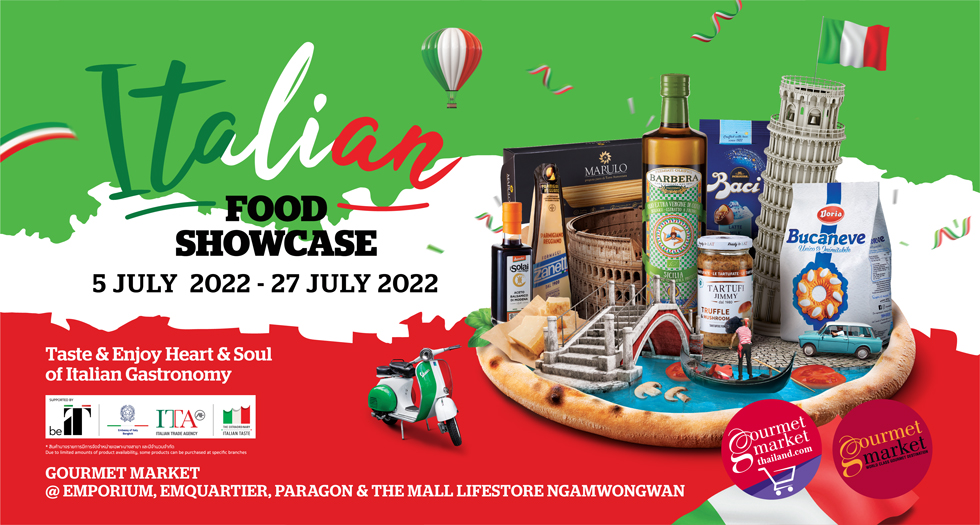Banner Italian Food Showcase 2022
