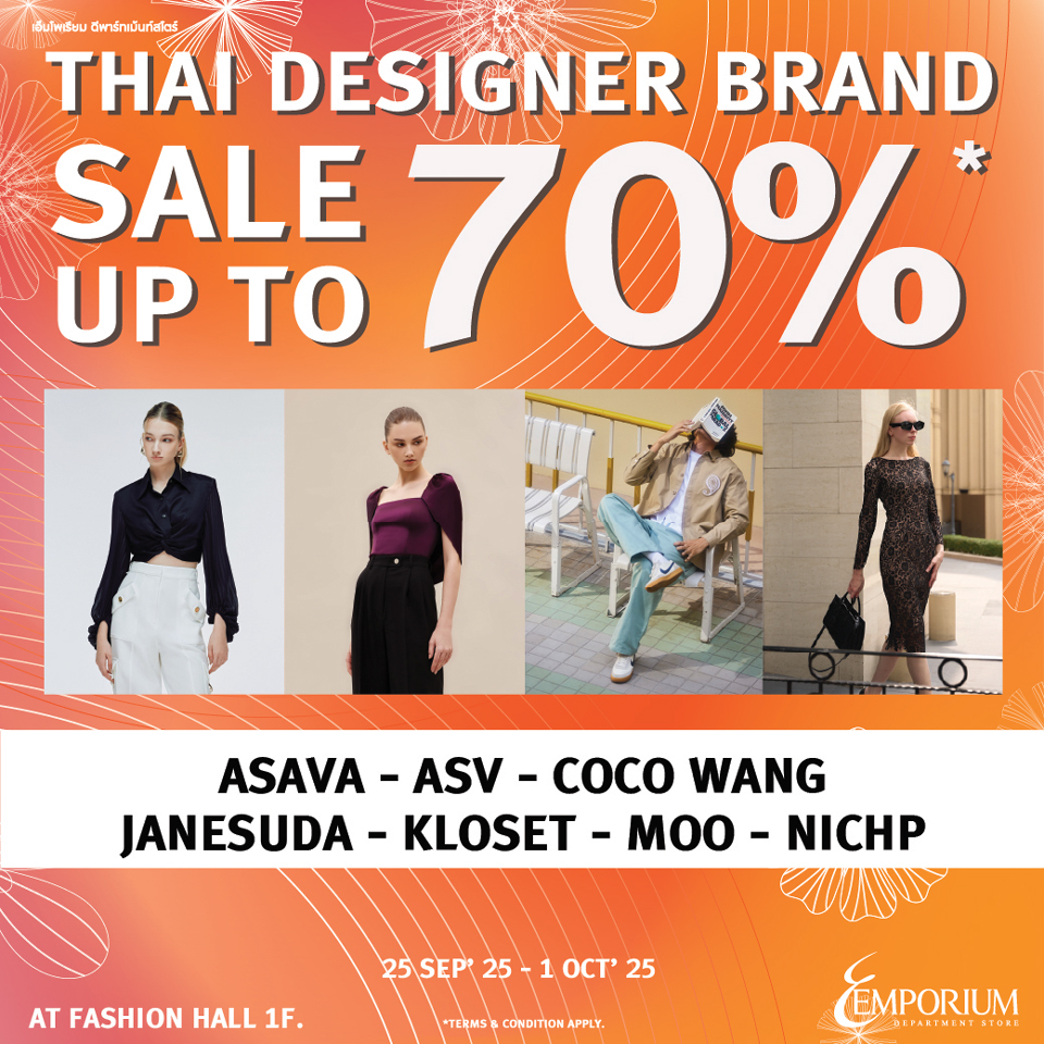 THAI DESIGNER BRAND SALE 2025
