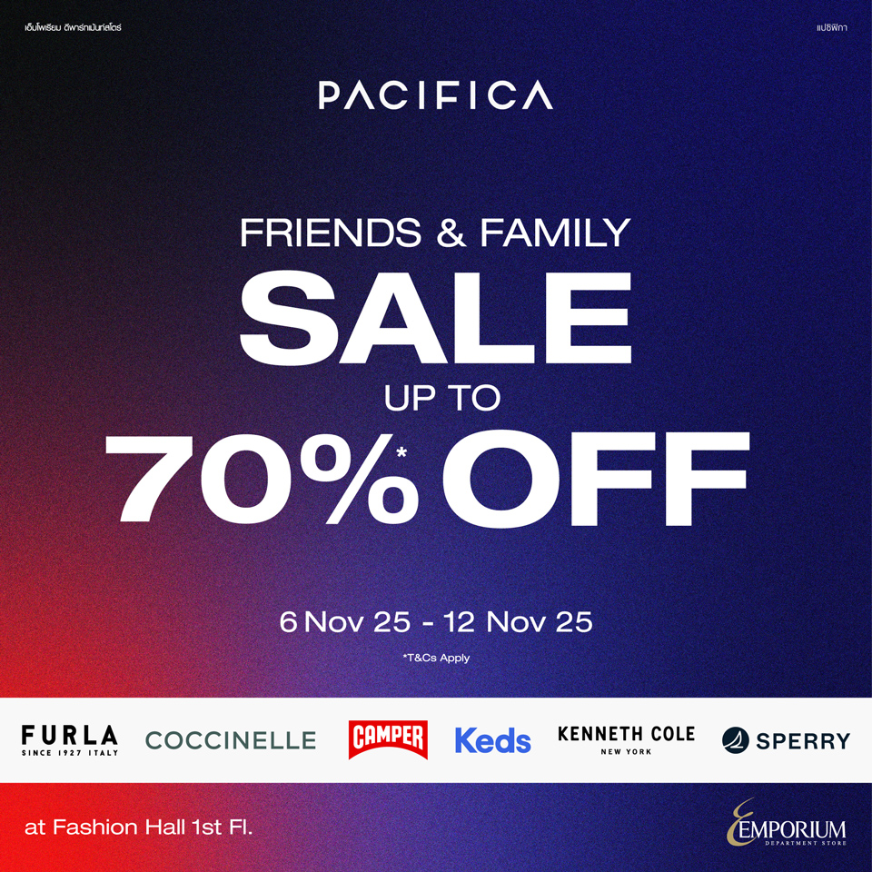 Pacifica Friends & Family Sale
