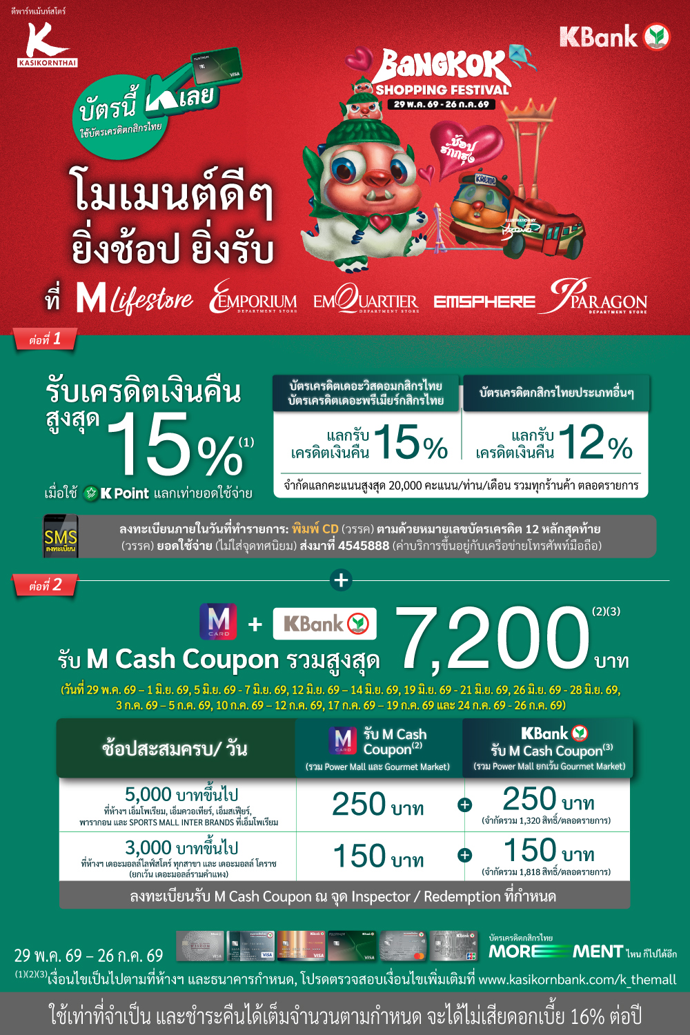 KBank Bangkok Shopping Festival  2026