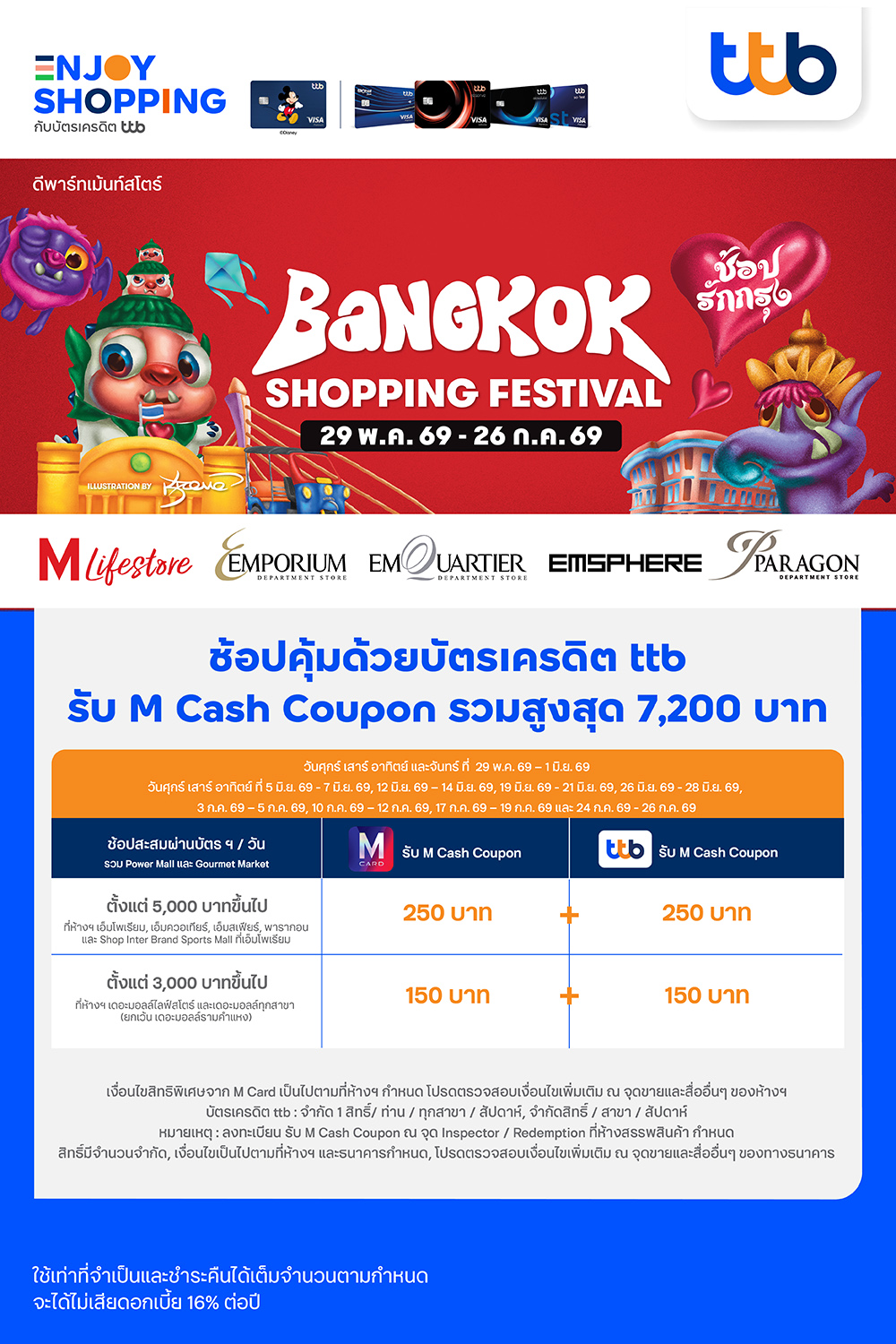 ttb Bangkok Shopping Festival 2026