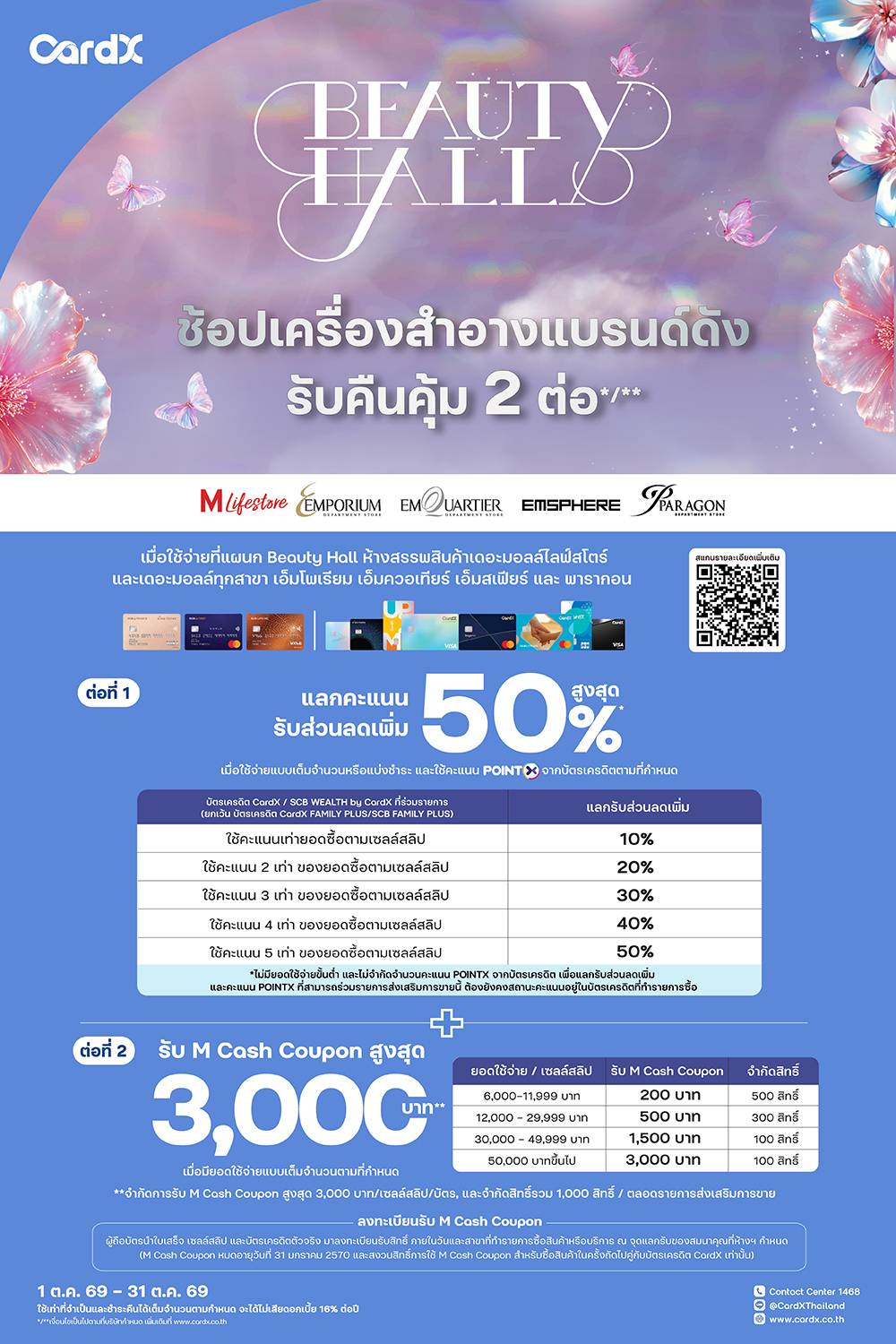 CardX l SCB Beauty Hall Anniversary 2026