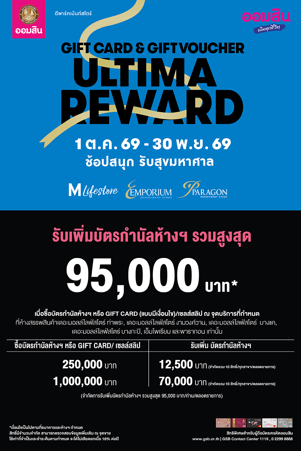 GSB Gift Card & Gift Voucher Ultima Reward 2026